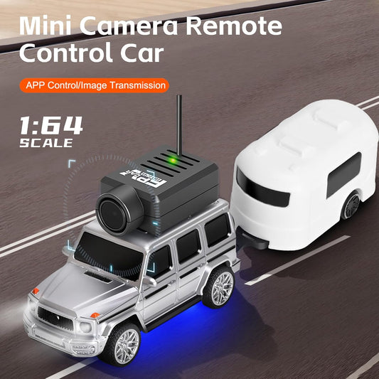 WLtoys 1:64 FPV RC Drift Car with 720P HD Camera, WiFi App & Gyro Control