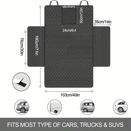 SUV Pet Cargo Liner | Dog Trunk Mat for Hair & Dirt Protection