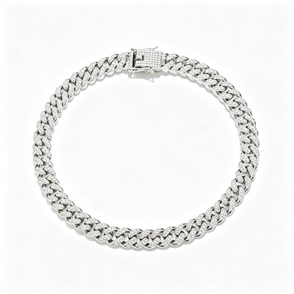 13mm Iced Out Miami Cuban Link Chain, 5A+ CZ Hip Hop Necklace