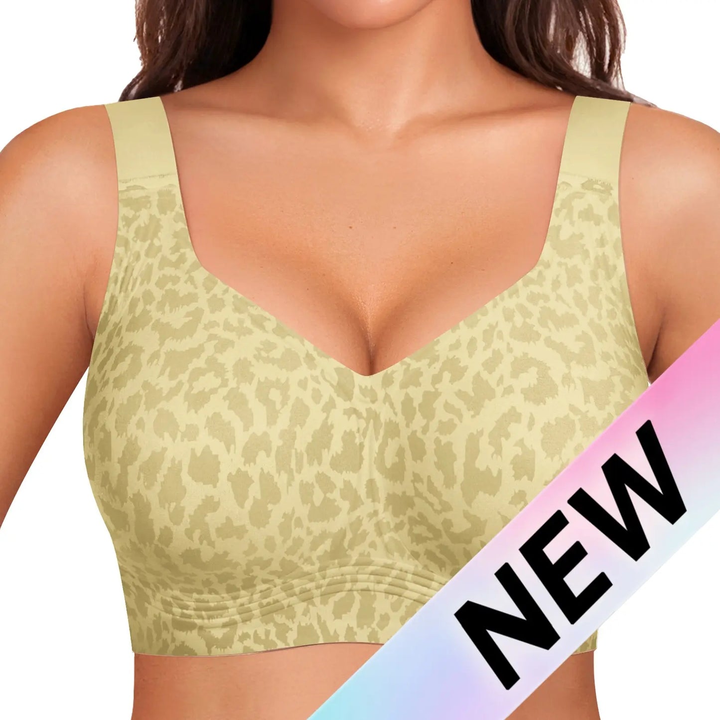 OEAK Women's Full Coverage Wireless Padded T-Shirt Bra