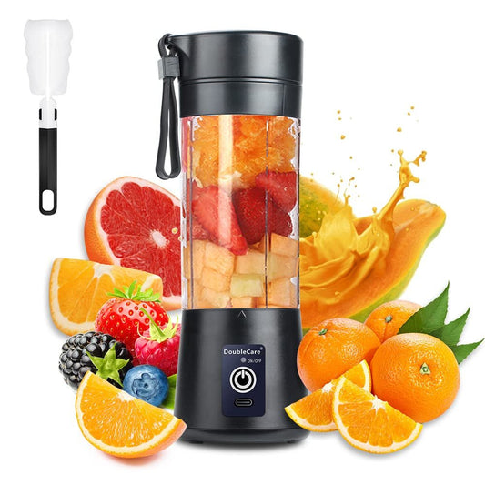 380ml USB Portable Mini Blender | 6 Blades Travel Juicer Cup for Smoothies - QuicklyJoy Official Site