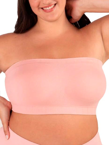 Truekind Wireless Strapless Bandeau Bra for Women