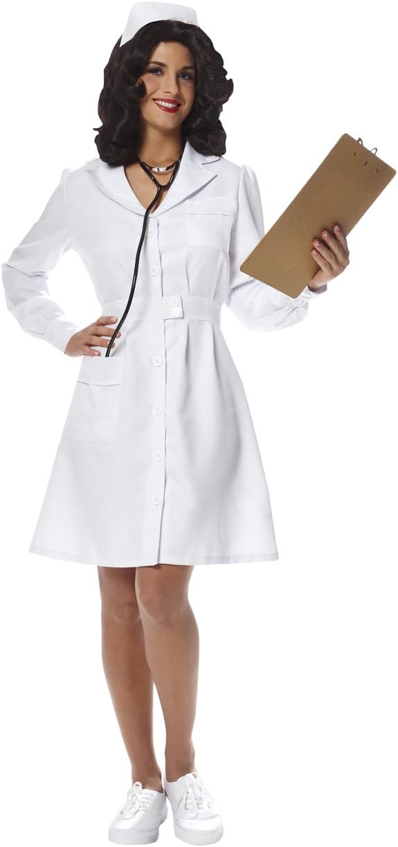 Vintage Nurse Costume Adult Small