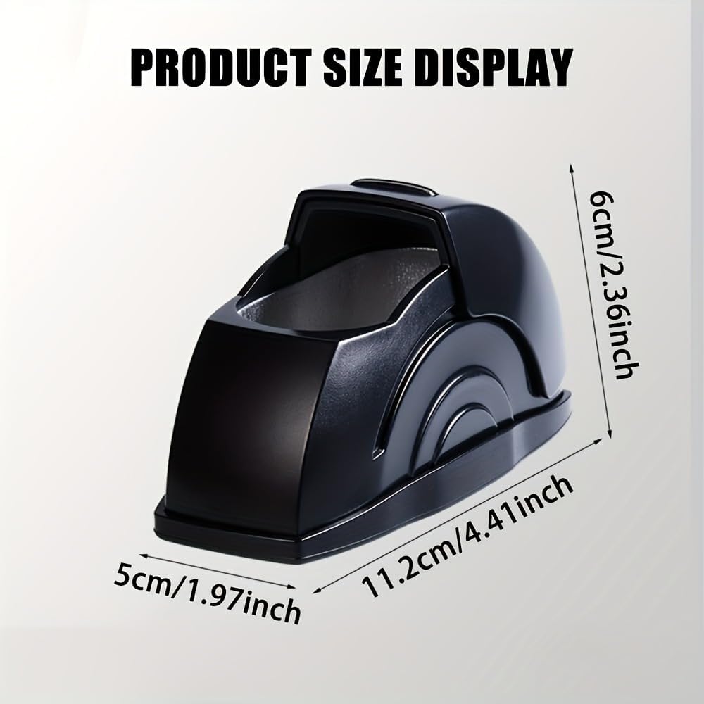 Portable Windproof Car Ashtray with Lid Spill Proof Cup Holder Fit