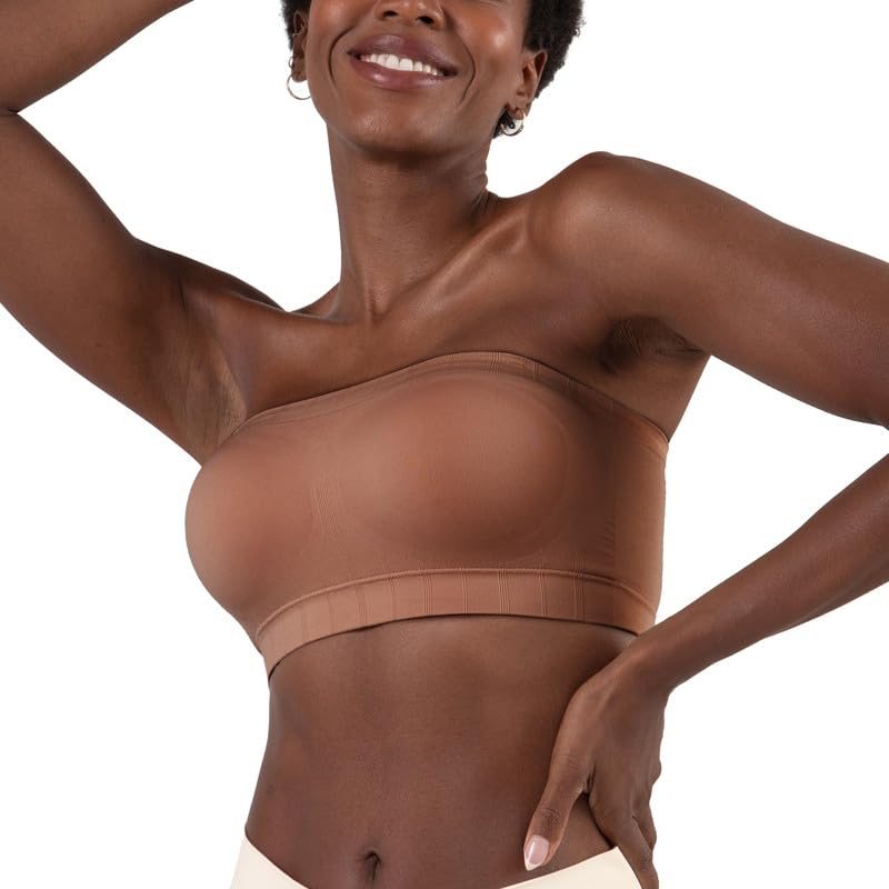 Truekind Wireless Strapless Bandeau Bra for Women
