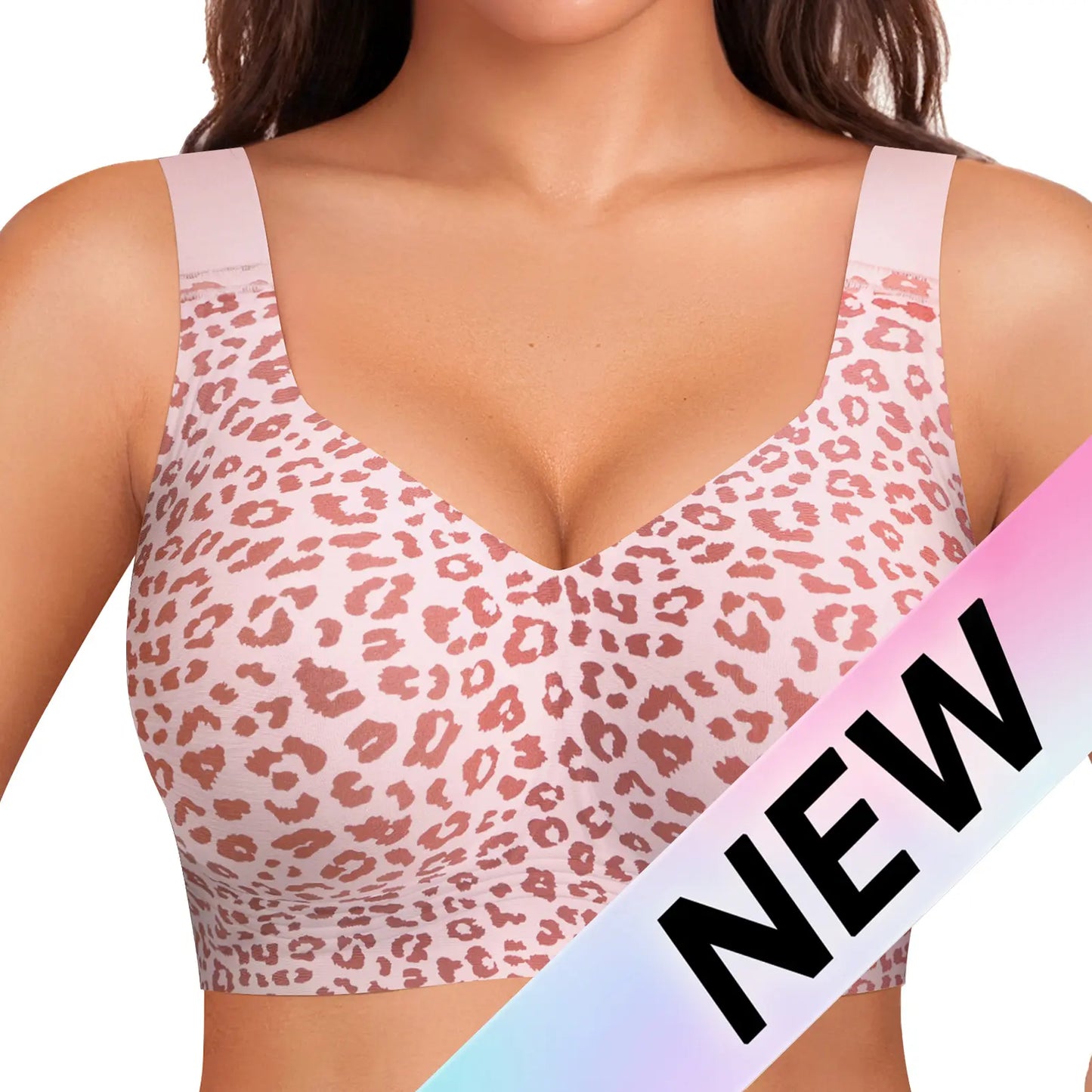 OEAK Women's Full Coverage Wireless Padded T-Shirt Bra