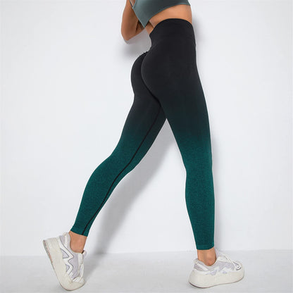 LSCZSLYH High-Waist Seamless Yoga Leggings for Women