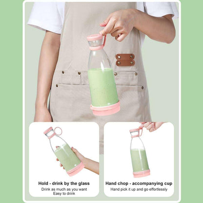 Portable USB Rechargeable Blender for Smoothies, Shakes & Juices