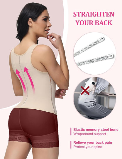 SHAPSHE Waist Trainer for Women with Adjustable Straps