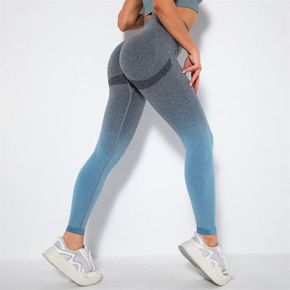 LSCZSLYH High-Waist Seamless Yoga Leggings for Women
