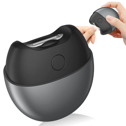 Electric Automatic Nail Clipper with LED Light & USB Rechargeable