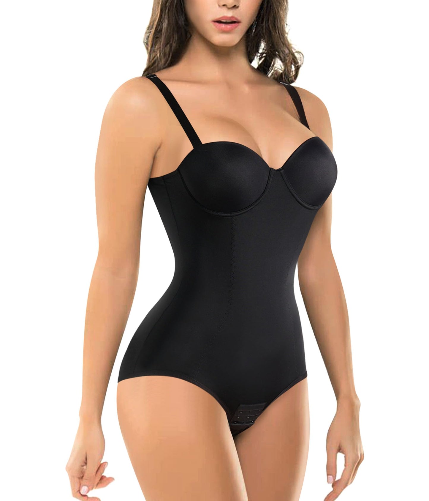BRABIC Backless Shapewear Bodysuit for Women with Built-in Bra