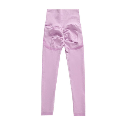 LSCZSLYH High-Waist Seamless Yoga Leggings for Women