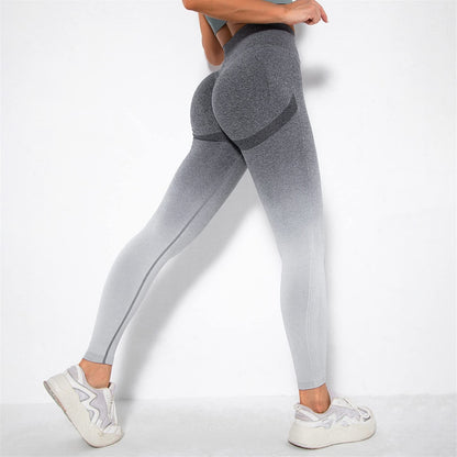 LSCZSLYH High-Waist Seamless Yoga Leggings for Women