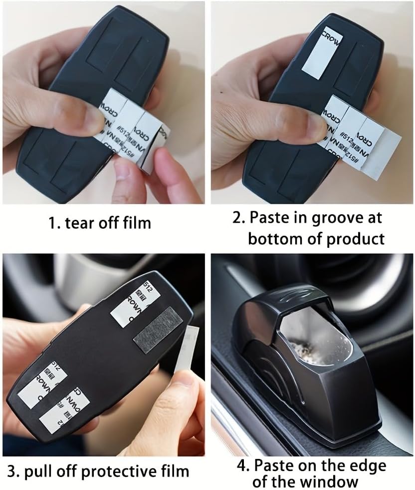 Portable Windproof Car Ashtray with Lid Spill Proof Cup Holder Fit