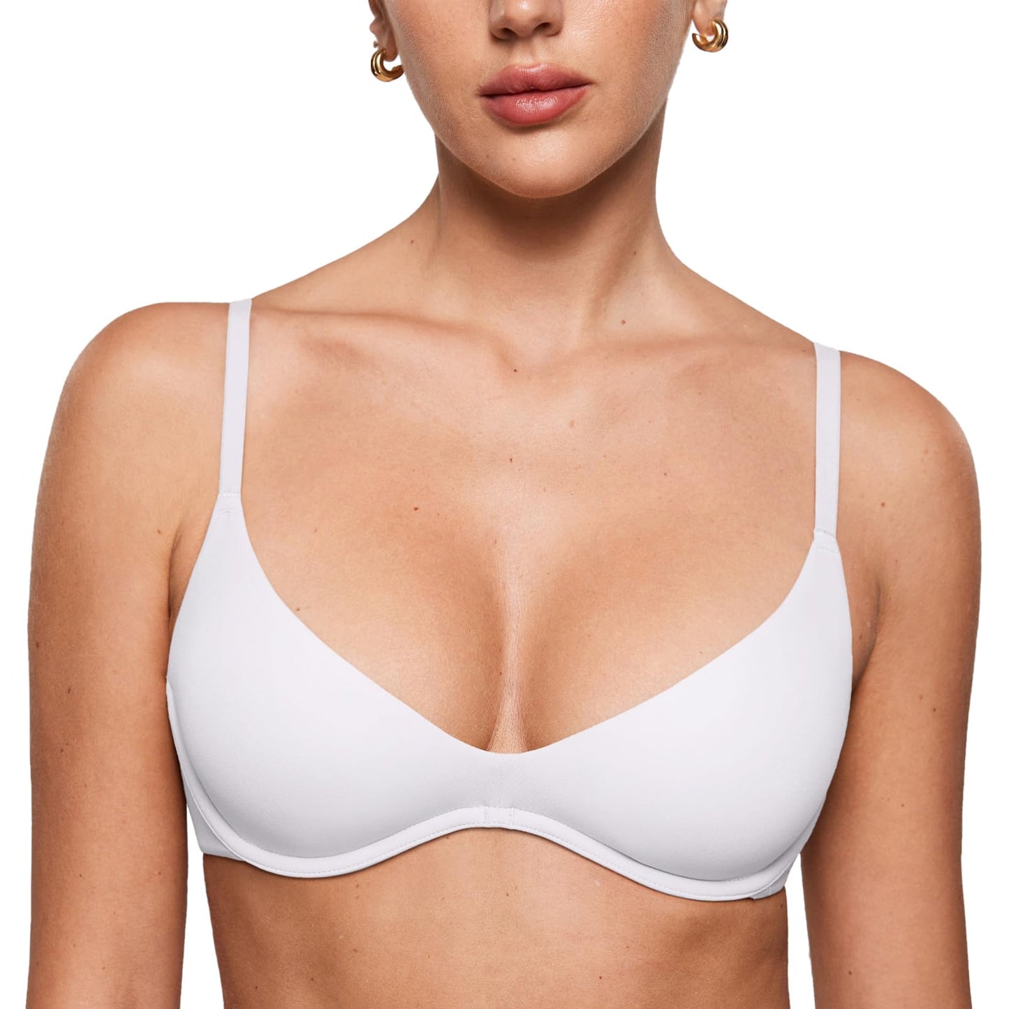 INLYRIC Inbarely Plus Unlined Underwire Plunge Bra