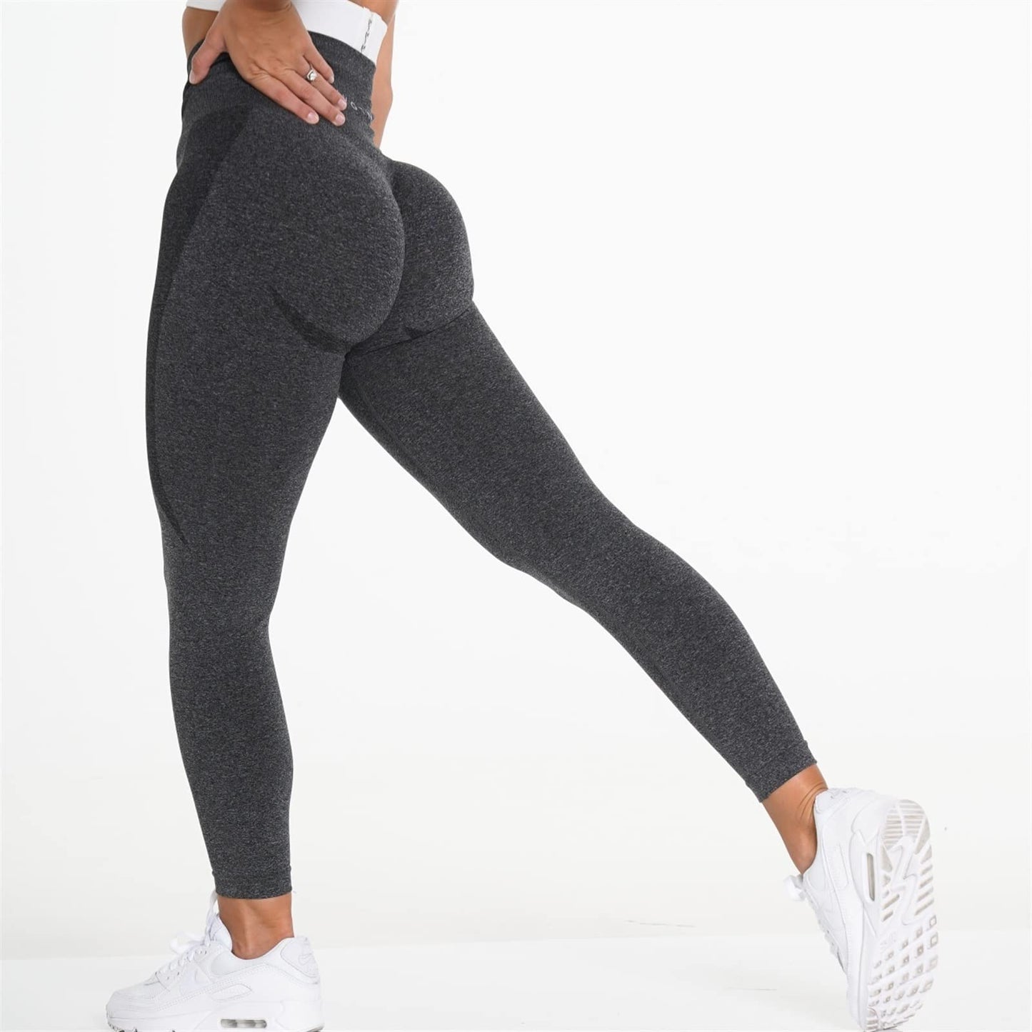 LSCZSLYH High-Waist Seamless Yoga Leggings for Women
