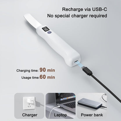 Cordless Rechargeable Heated Butter Knife Fast Heating Waterproof