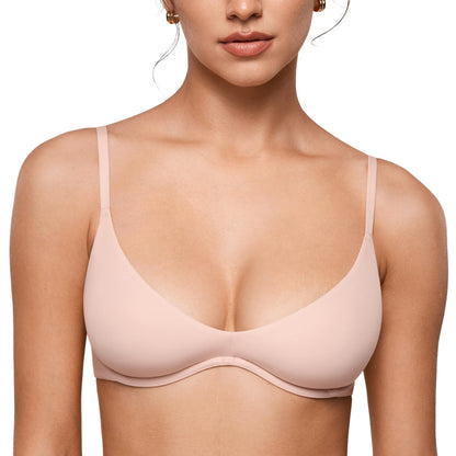 INLYRIC Inbarely Plus Unlined Underwire Plunge Bra