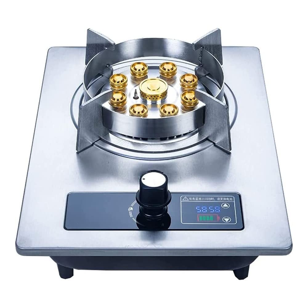 7.0KW Gas Stove, NG/LPG Compatible, Flameout Safety