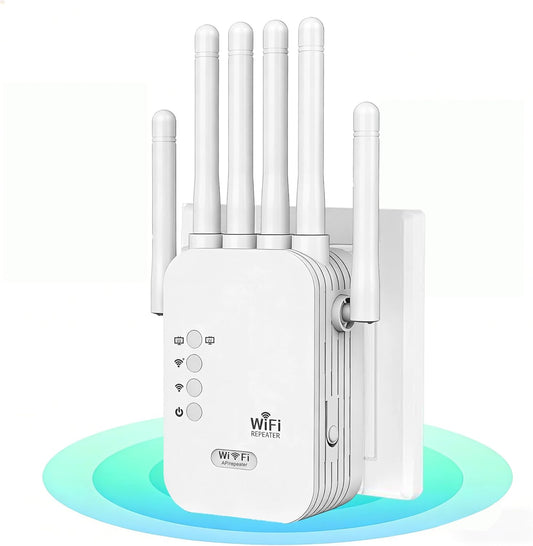 WiFi Extender Signal Booster for Home,Long Range Coverage & Quick Setup