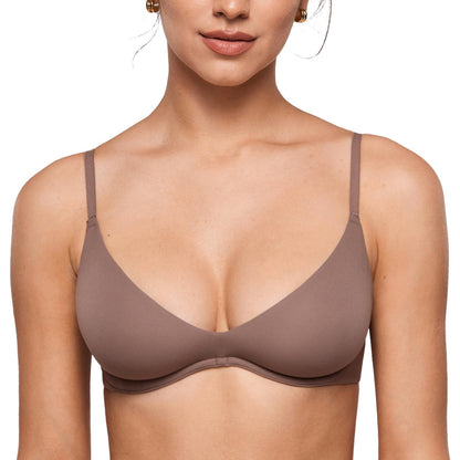 INLYRIC Inbarely Plus Unlined Underwire Plunge Bra