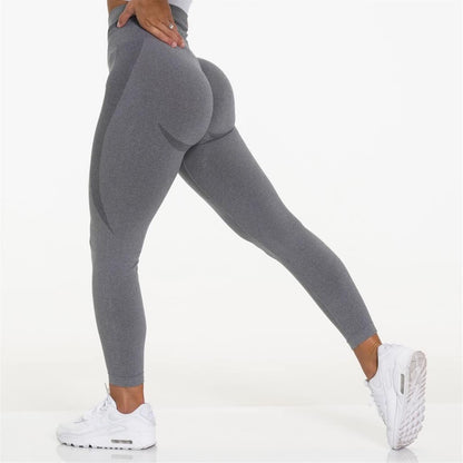 LSCZSLYH High-Waist Seamless Yoga Leggings for Women