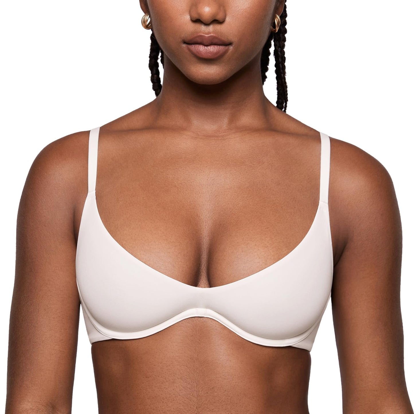 INLYRIC Inbarely Plus Unlined Underwire Plunge Bra