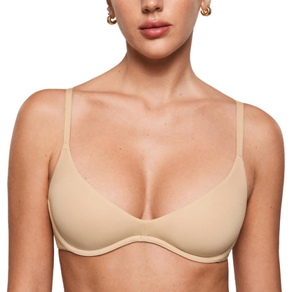INLYRIC Inbarely Plus Unlined Underwire Plunge Bra
