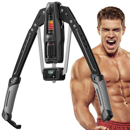 Merach Hydraulic Twister Arm Trainer, 22-440lb Adjustable Chest Shoulder Home Fitness Equipment