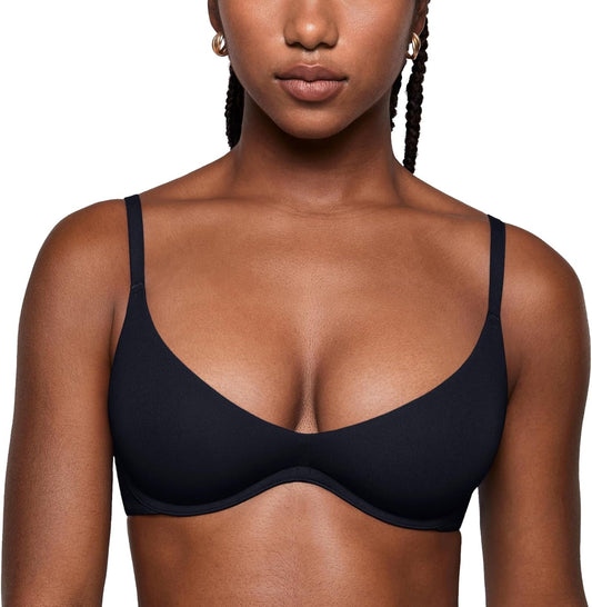 INLYRIC Inbarely Plus Unlined Underwire Plunge Bra