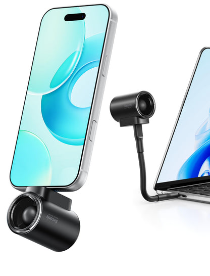 Portable USB C Phone Cooling Fan 17000RPM 4 Speed Mini Fan for iPhone Tablet