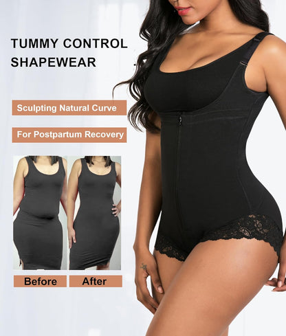 YIANNA Postpartum Shapewear Bodysuit for Women