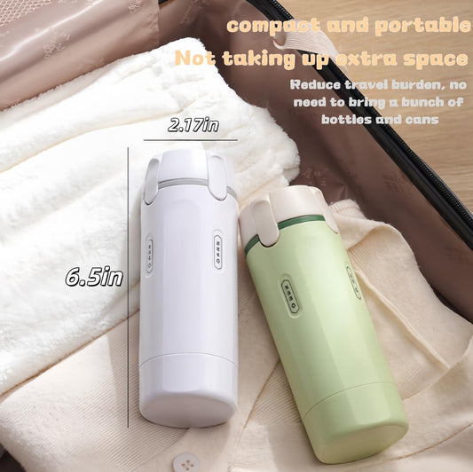 4-in-1 Travel Toiletry Dispenser, Leak-Proof Refillable Bottles