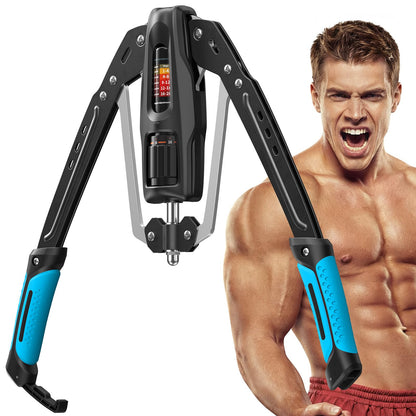 Merach Hydraulic Twister Arm Trainer, 22-440lb Adjustable Chest Shoulder Home Fitness Equipment