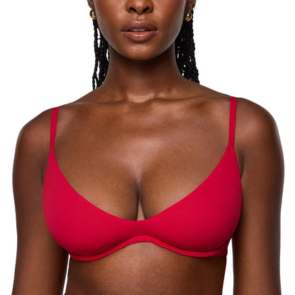 INLYRIC Inbarely Plus Unlined Underwire Plunge Bra