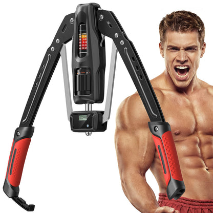 Merach Hydraulic Twister Arm Trainer, 22-440lb Adjustable Chest Shoulder Home Fitness Equipment