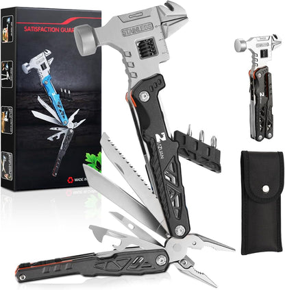 18 in 1 Stainless Steel Survival Multitool Pliers with Replaceable Alloy Blades