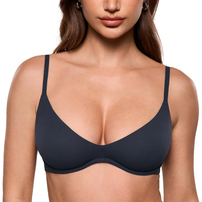 INLYRIC Inbarely Plus Unlined Underwire Plunge Bra