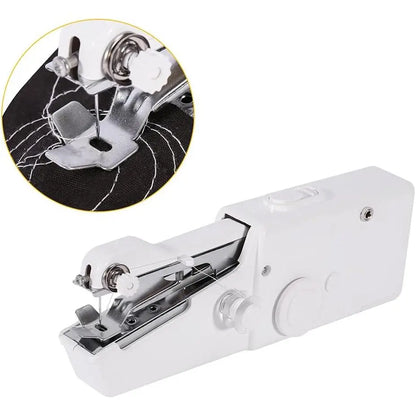 Portable Compact Handheld Sewing Machine, Electric for Beginners, Multifunctional for DIY Clothes, Curtains & Fabrics