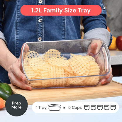 Fullstar Pro 8 in 1 Vegetable Chopper Mandoline Slicer with Storage Container