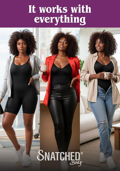 Snatched Body Women's Seamless Tummy Control Bodysuit