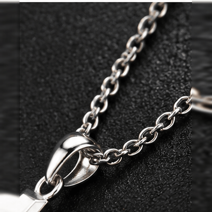 925 Sterling Silver Patron Saint Amulet Necklace - Yptuan