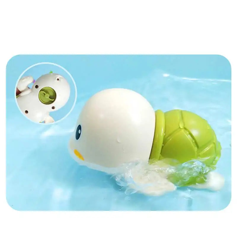 Cute Tortoise Baby Bath Swimming Toy for Pool Bathroom