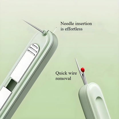 2 In 1 Multi-Function Needle Threader Hand Sewing Tool