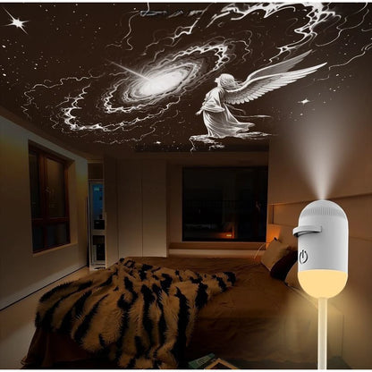 USB Mini Star Galaxy Projector Night Light for Car & Bedroom