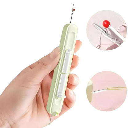 2 In 1 Multi-Function Needle Threader Hand Sewing Tool