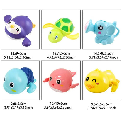 Cute Tortoise Baby Bath Swimming Toy for Pool Bathroom