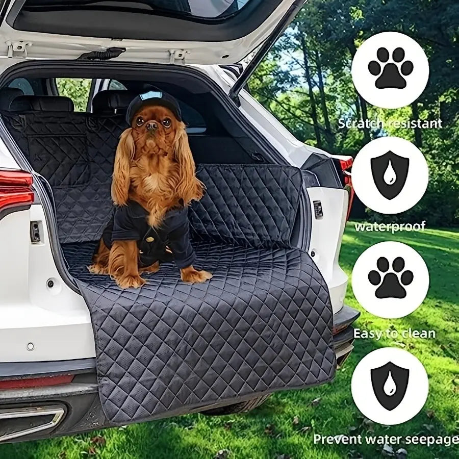 SUV Pet Cargo Liner | Dog Trunk Mat for Hair & Dirt Protection