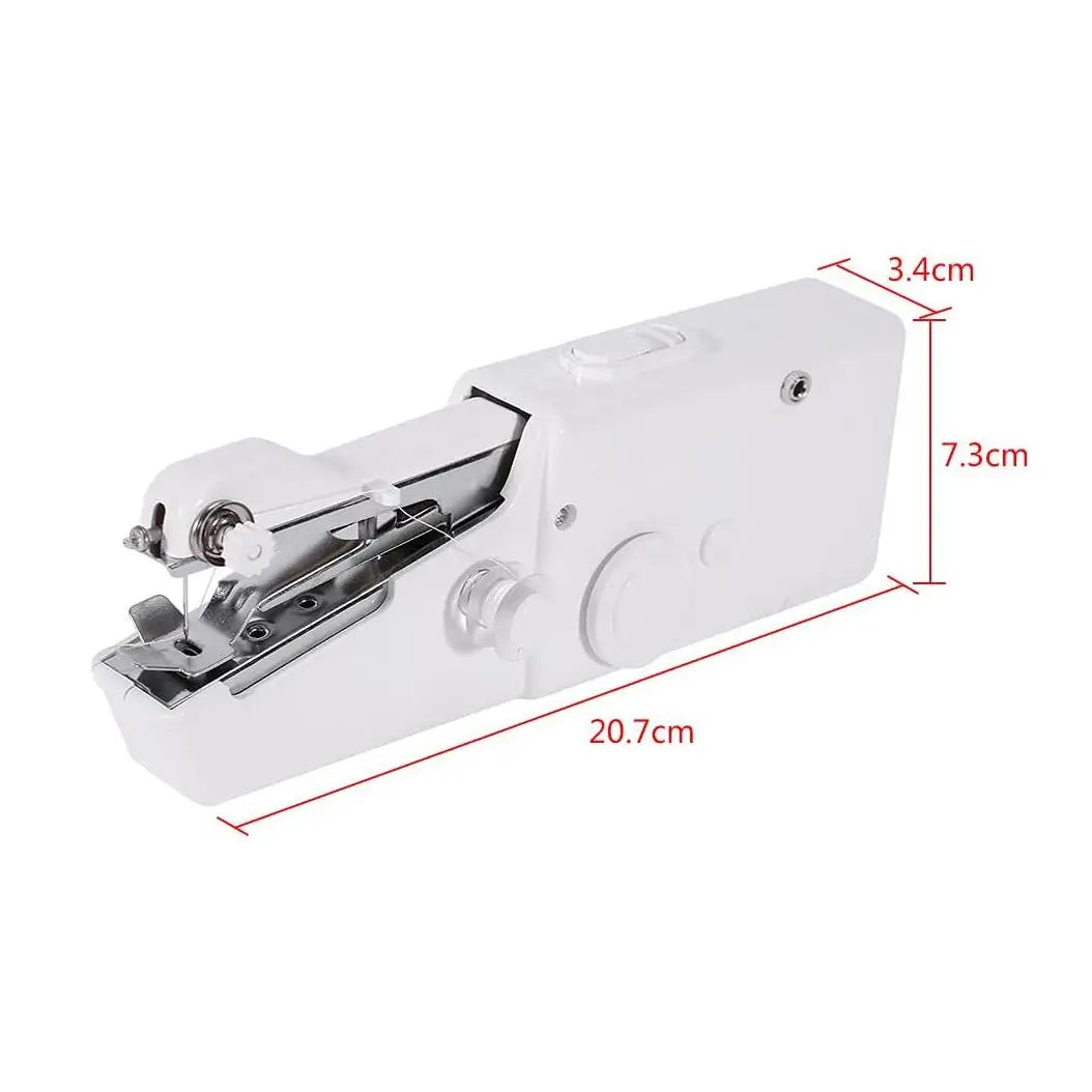 Portable Compact Handheld Sewing Machine, Electric for Beginners, Multifunctional for DIY Clothes, Curtains & Fabrics